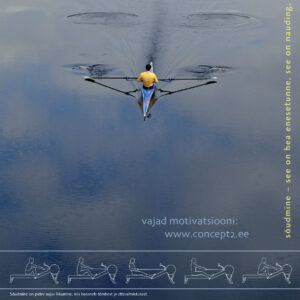 RowErg tehnikaposter eesti keeles